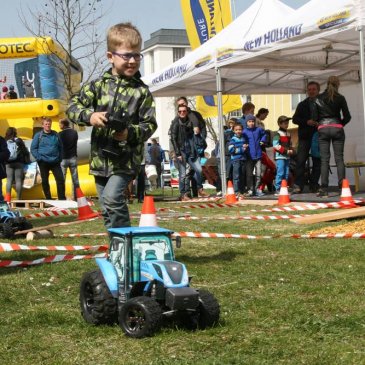 Jak se jezdilo s traktory na TECHAGRO